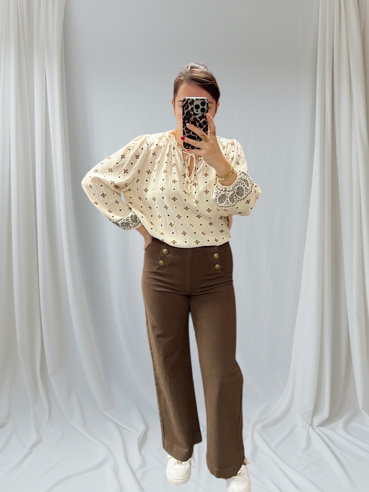 Pantalon chocolat 