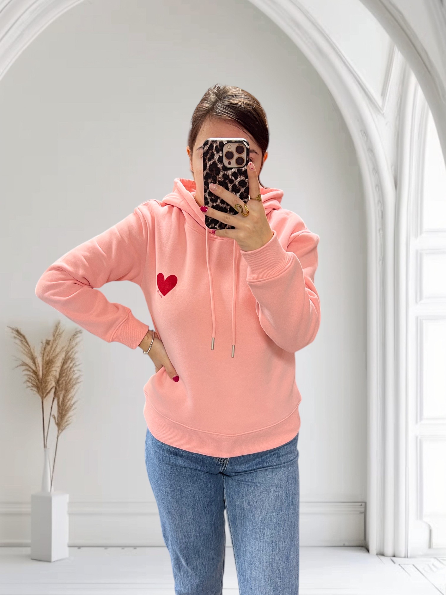 Sweat rose coeur