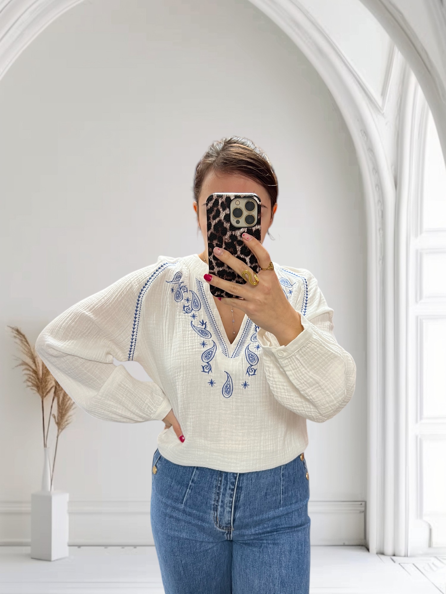 Blouse blanche Salomé 
