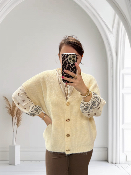 Pull sans manche Anaé beige 