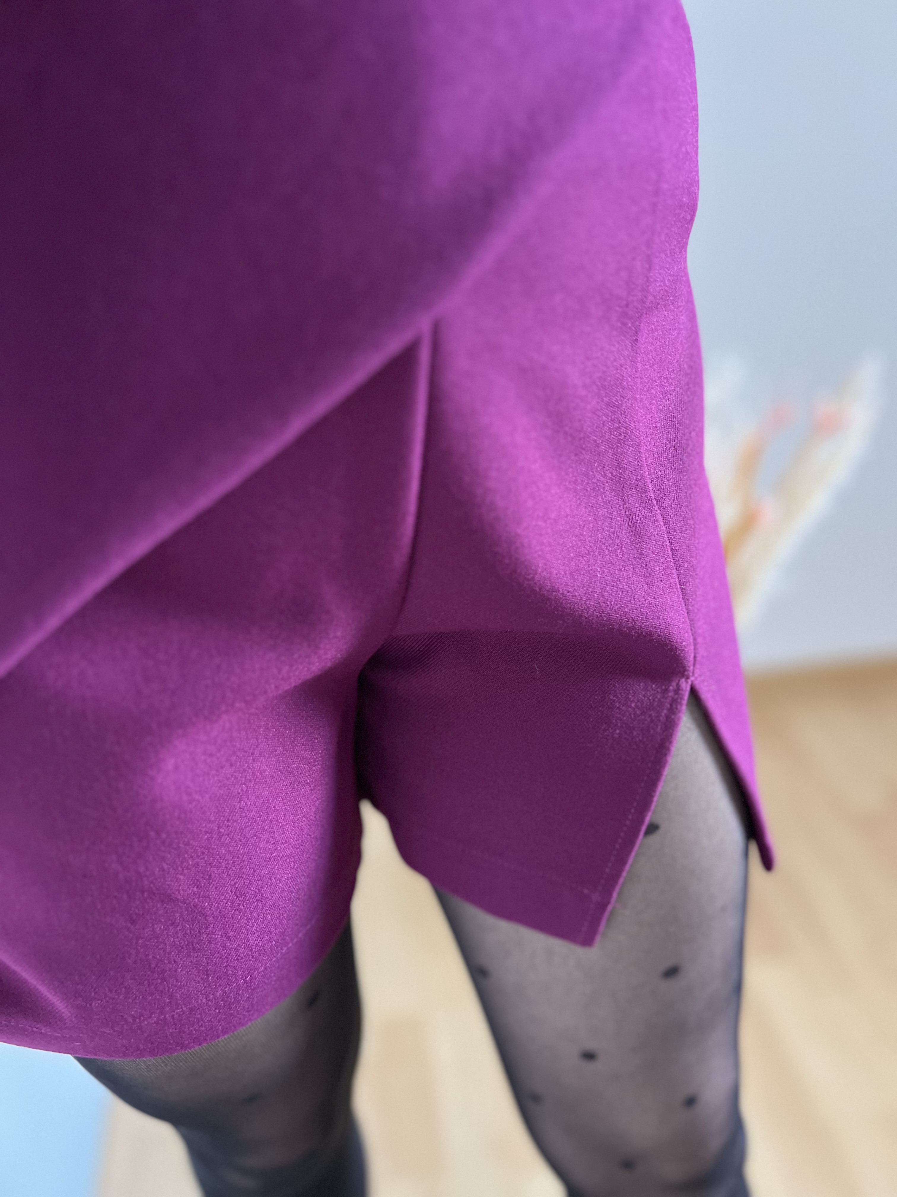 Jupe short Violette