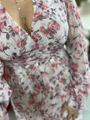 Robe rose 