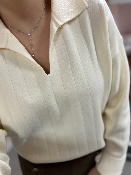 Pull crème Aurélie