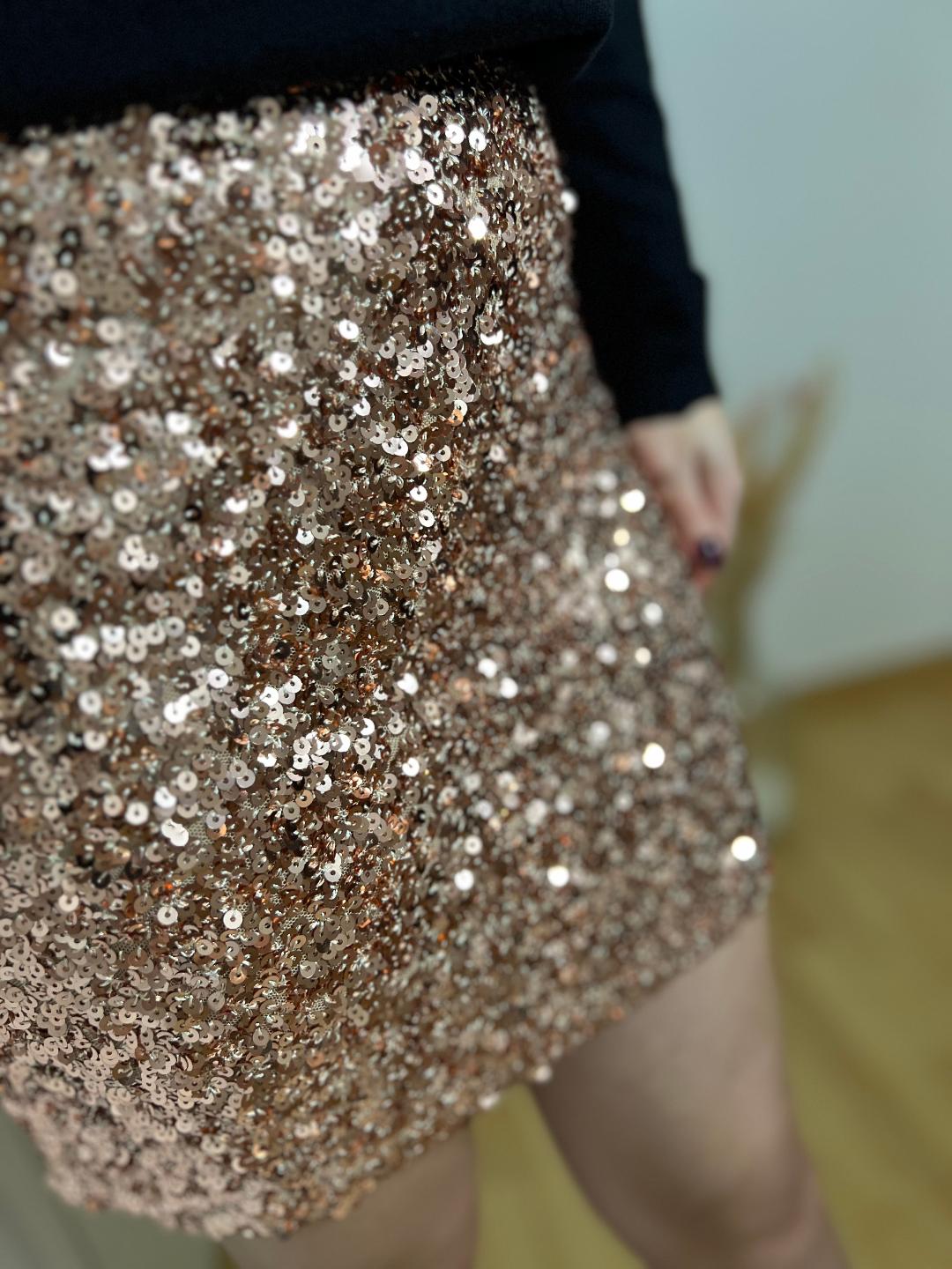 Jupe sequin Arianna