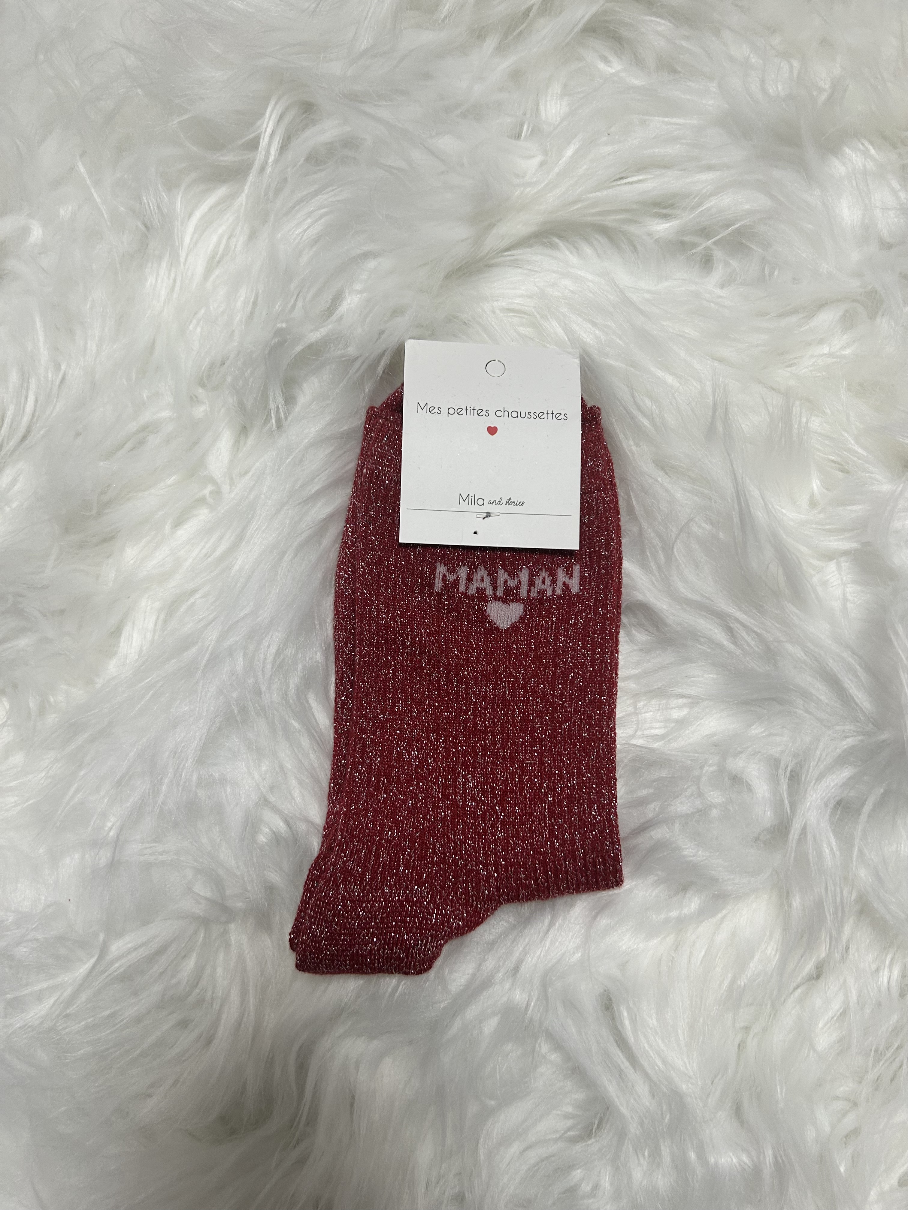 "Chaussette Maman"