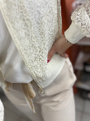 Gilet dentelle 