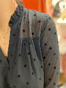 Blouse noir Pauline 