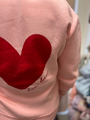 Sweat rose coeur