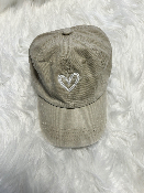 Casquette coeur 