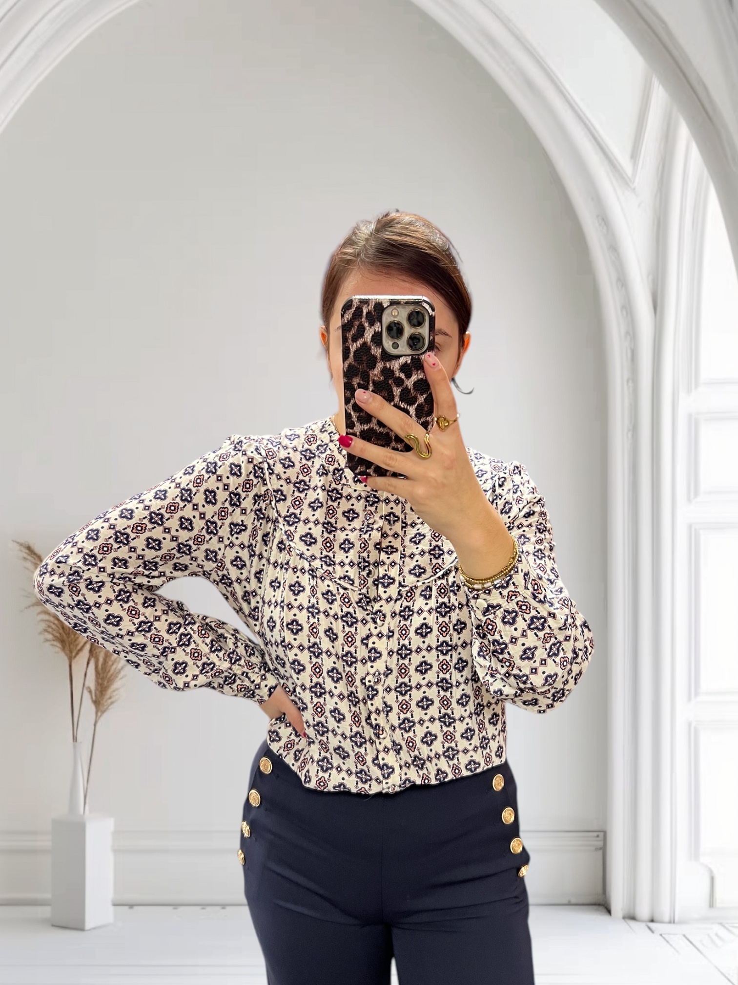 Blouse motif Léna