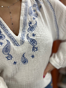 Blouse blanche Salomé 