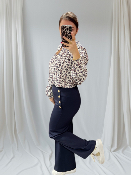 Pantalon bleu marine 