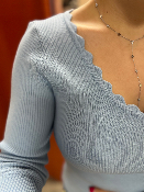 Pull chaussette bleu Romy 