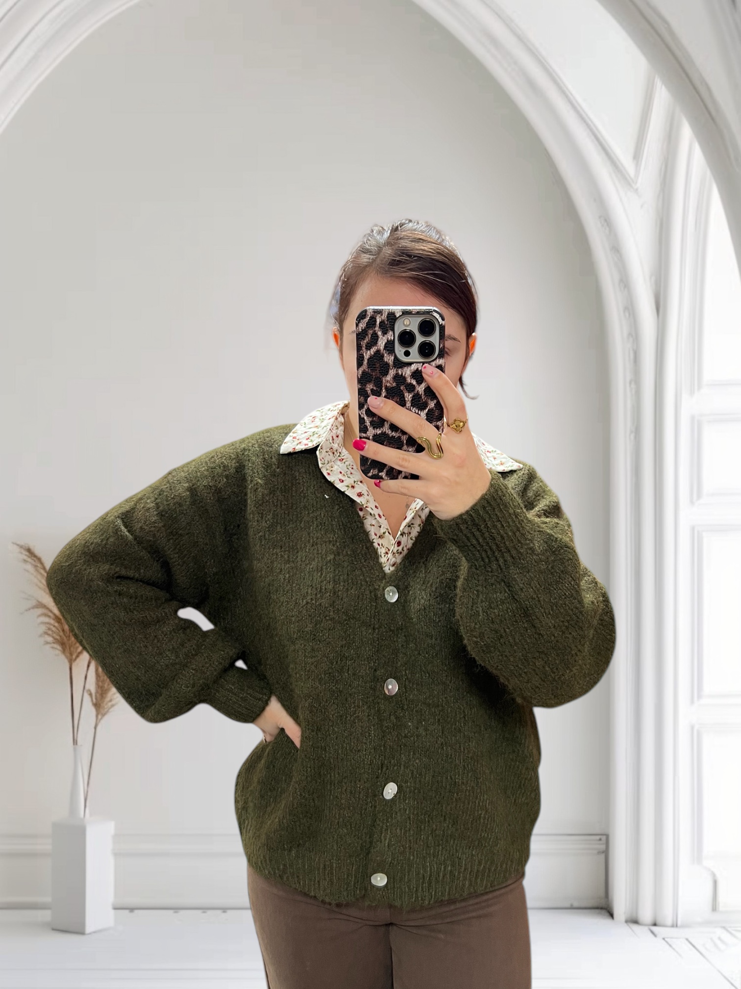 Gilet kaki