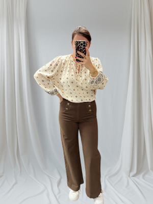 Pantalon chocolat 