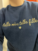 Sweat telle mère telle fille 
