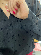 Blouse noir Pauline 